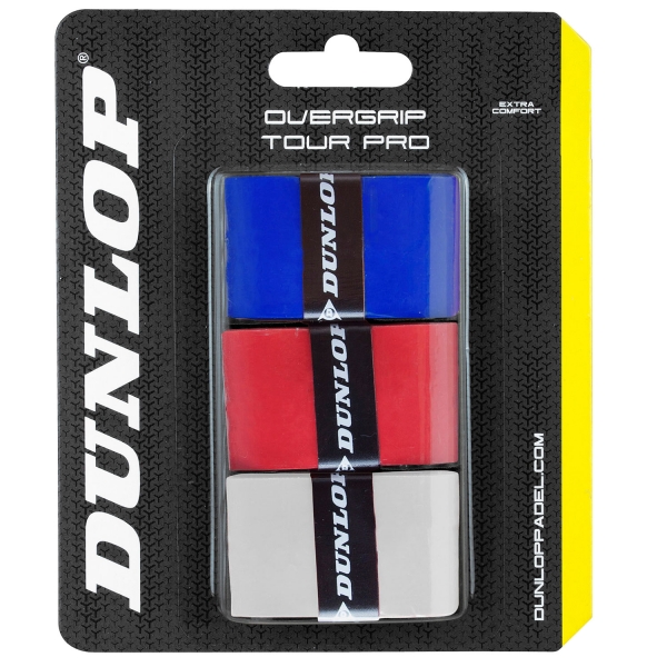 Dunlop Tour Pro Overgrips X3 Colors