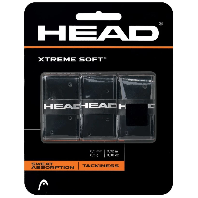 Head Overgrips Padel Xtreme Soft 3 - Black