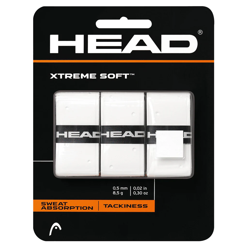Head Overgrips Padel Xtreme Soft 3 - White