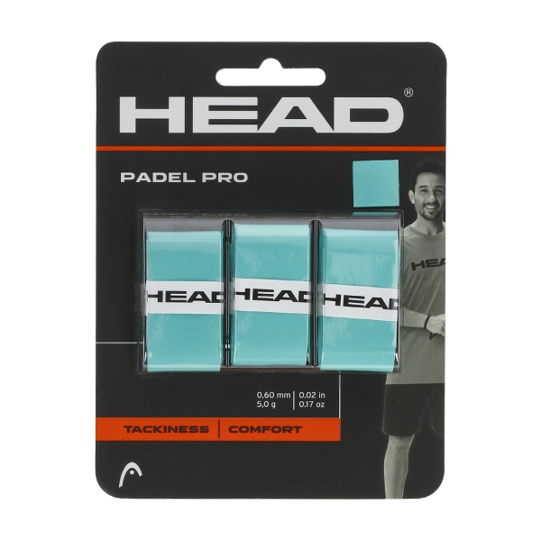 Head Padel Pro Overgrip X3 -  Mint Color