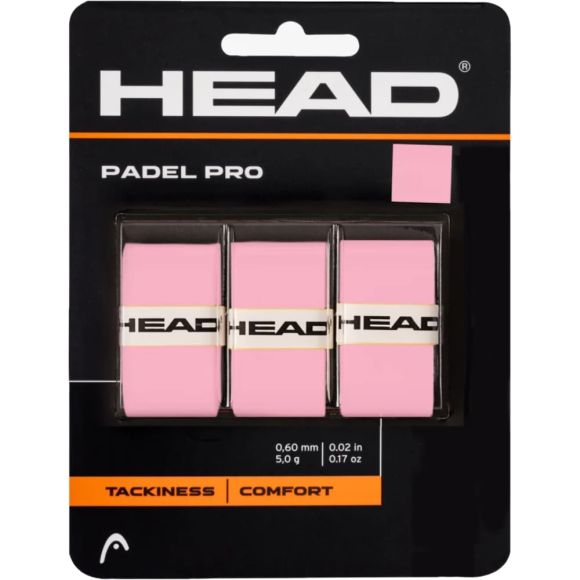 Head Padel Pro Overgrip X3 -  Pink