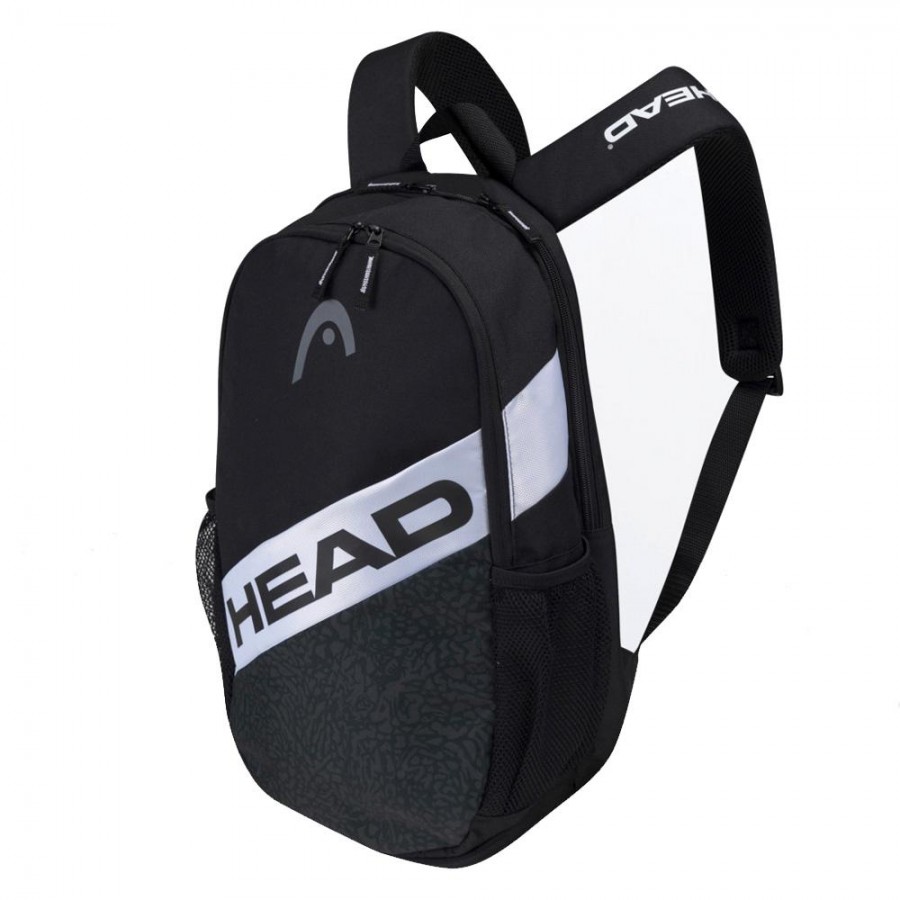 Head Elite Backpack   Black White 2022