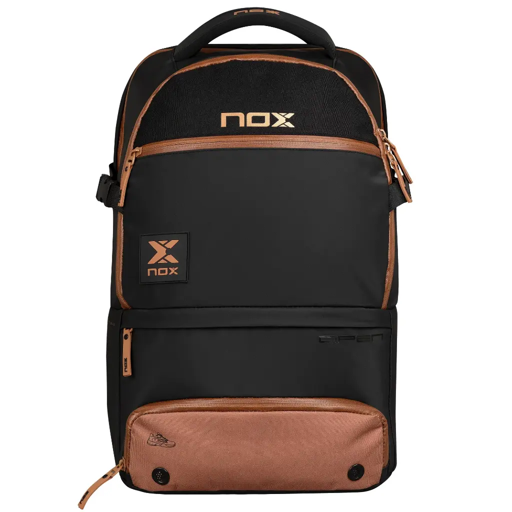 Nox At10 Luxury Open Series Backpack - Black Brown