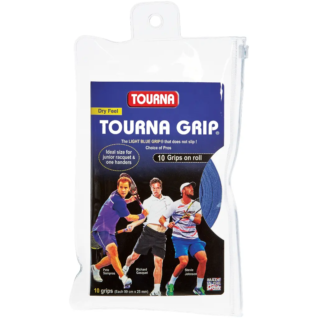 Tourna Grip 10 Pack - Blue