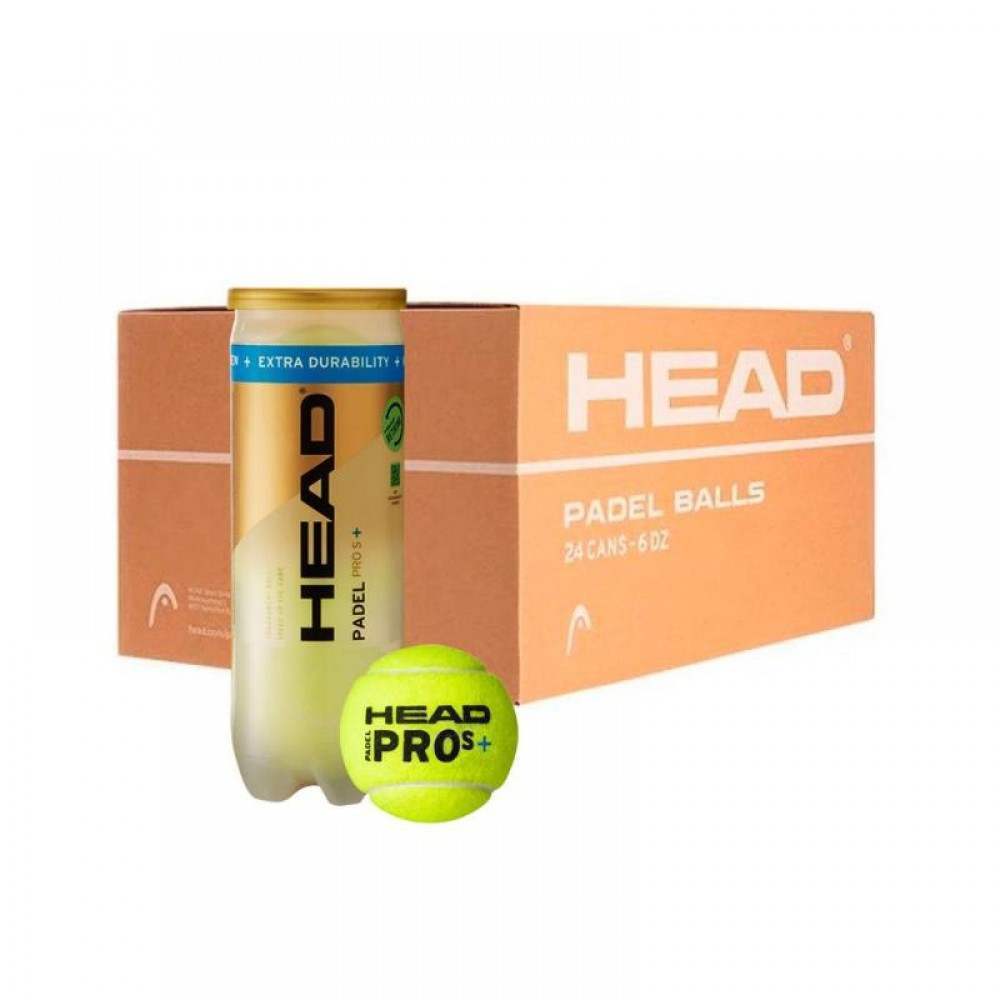 Head Padel Pro S+ Padel Ball Box 3X24