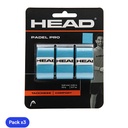 Head Padel Pro Overgrip X3 -  Blue