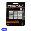 Head Padel Pro Overgrip X3 -  Grey