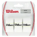 Wilson Overgrips Feel Pro - White X3