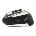 Bullpadel Paquito Navarro Hack Bpp25012 White Padel Racket Bag 2025